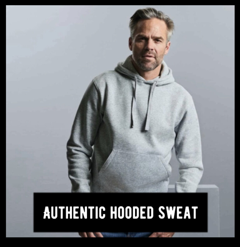 CHOOSE HOODED AND PURE ORGANIC HIGH COLLAR HOOD SWEAT